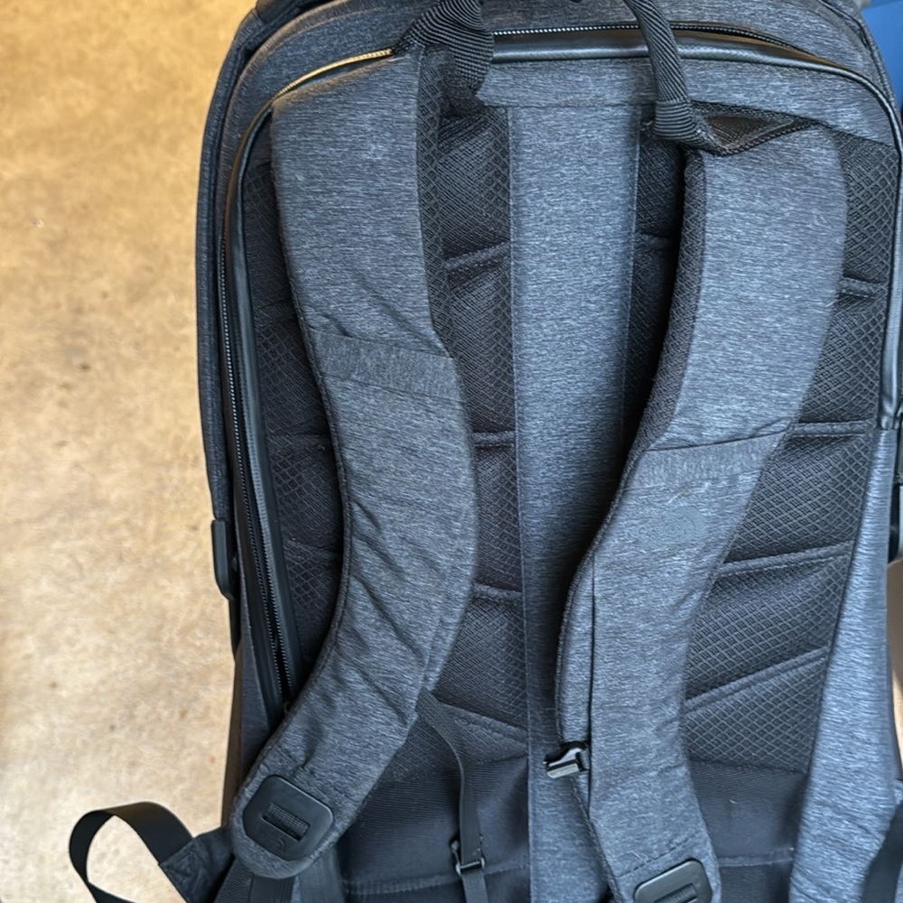 The North Face Backpack Nylon ACCESS PACK 22L Hardshell NF0A2ZEQ Black Grey